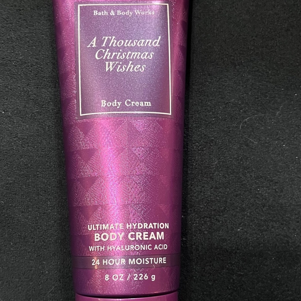 Bath & Body Works body cream - a thousand christmas wishes